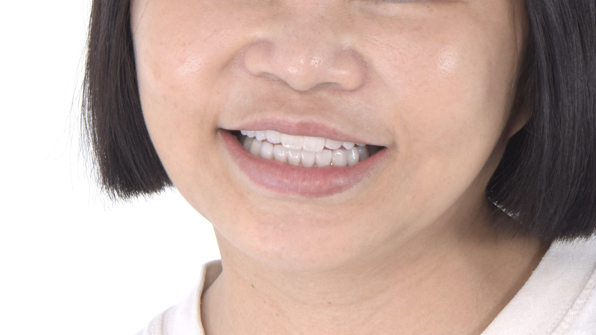 自信開朗的笑容